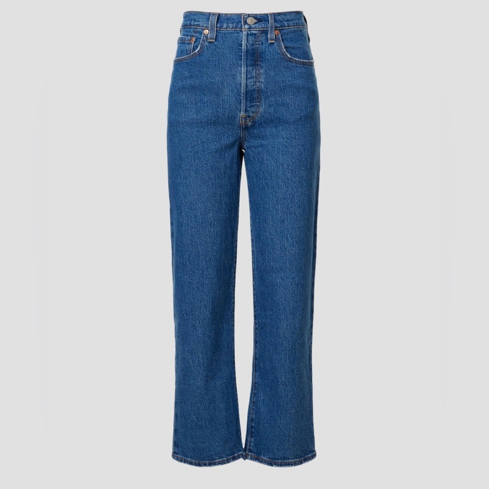 Levi’s Ribcage Straight Ankle Jean - Blue